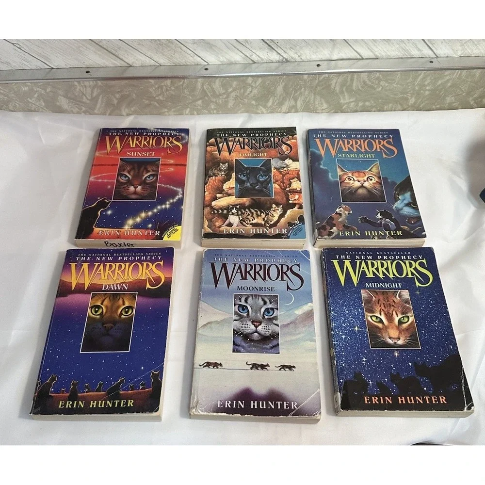 Warriors 6 Book Set The New Prophecy Erin Hunter